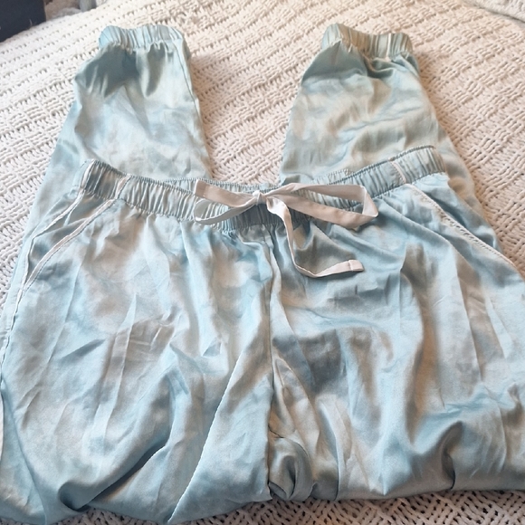stars above Other - Stars Above Sky Green Satin Like Sleepwear Size S